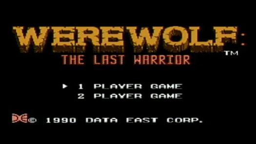 Werewolf - The Last Warrior